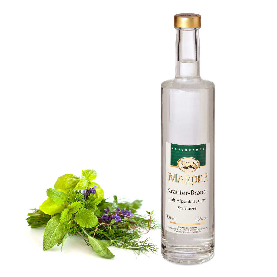 Kräuterbrand mit Alpenkräuter